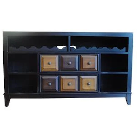 TV Console with 2 Drawers 